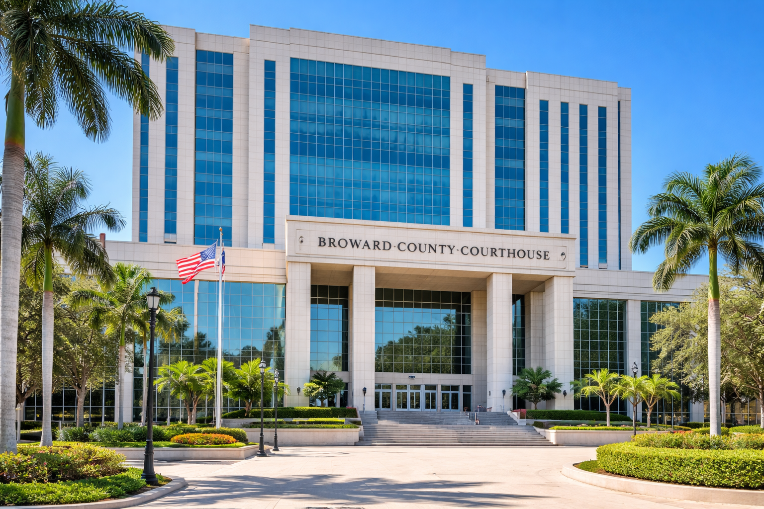 Drug Crimes Lawyer in Broward County FL court location at the Broward County Courthouse in Fort Lauderdale