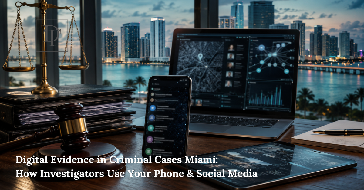How a Federal Criminal Defense Lawyer in Miami Can Protect Your Future 3 Digital evidence in criminal cases Miami involving phone records, social media data, and legal defense strategy