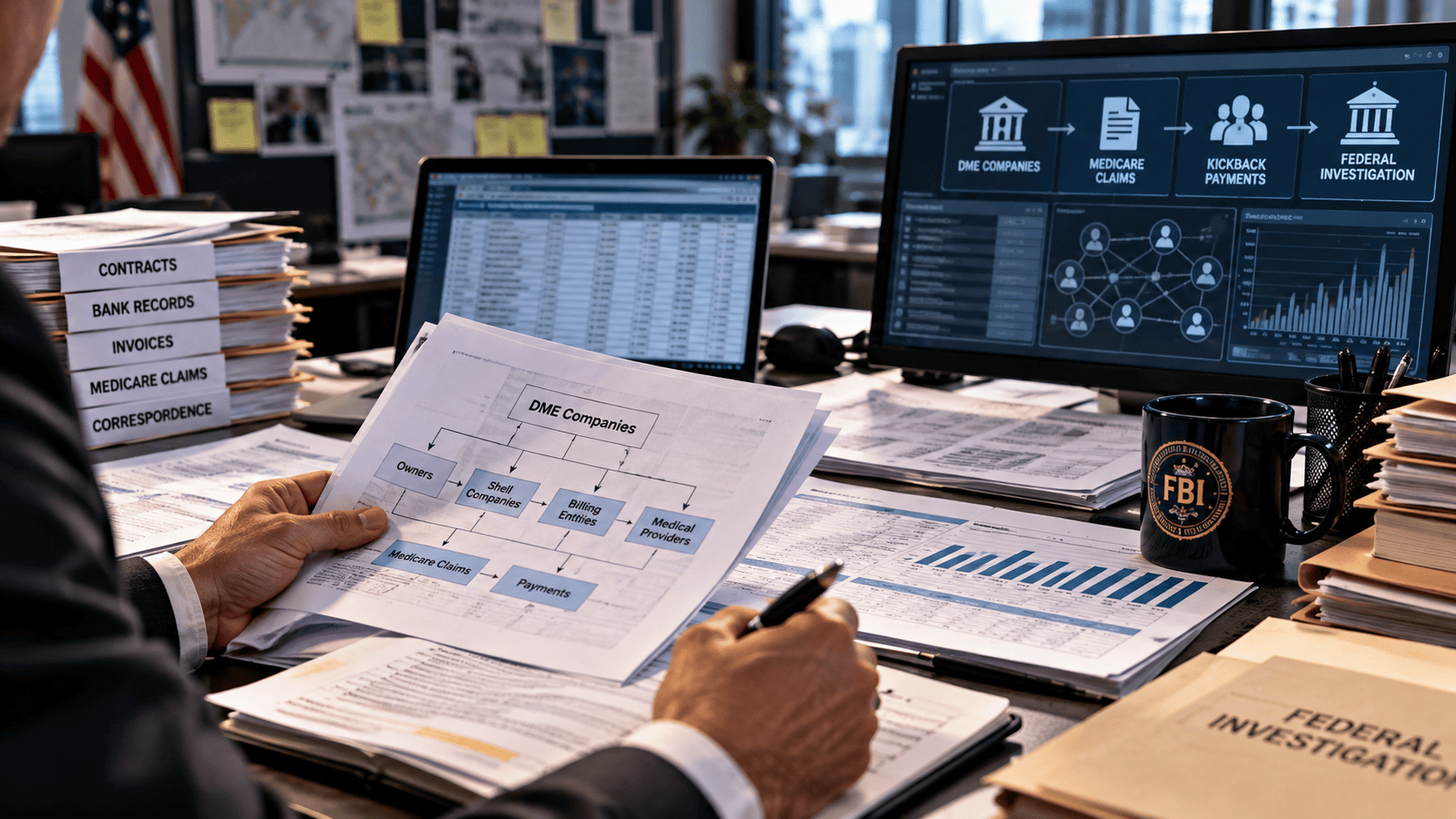 Federal investigation reviewing business and financial records connected to Medicare billing